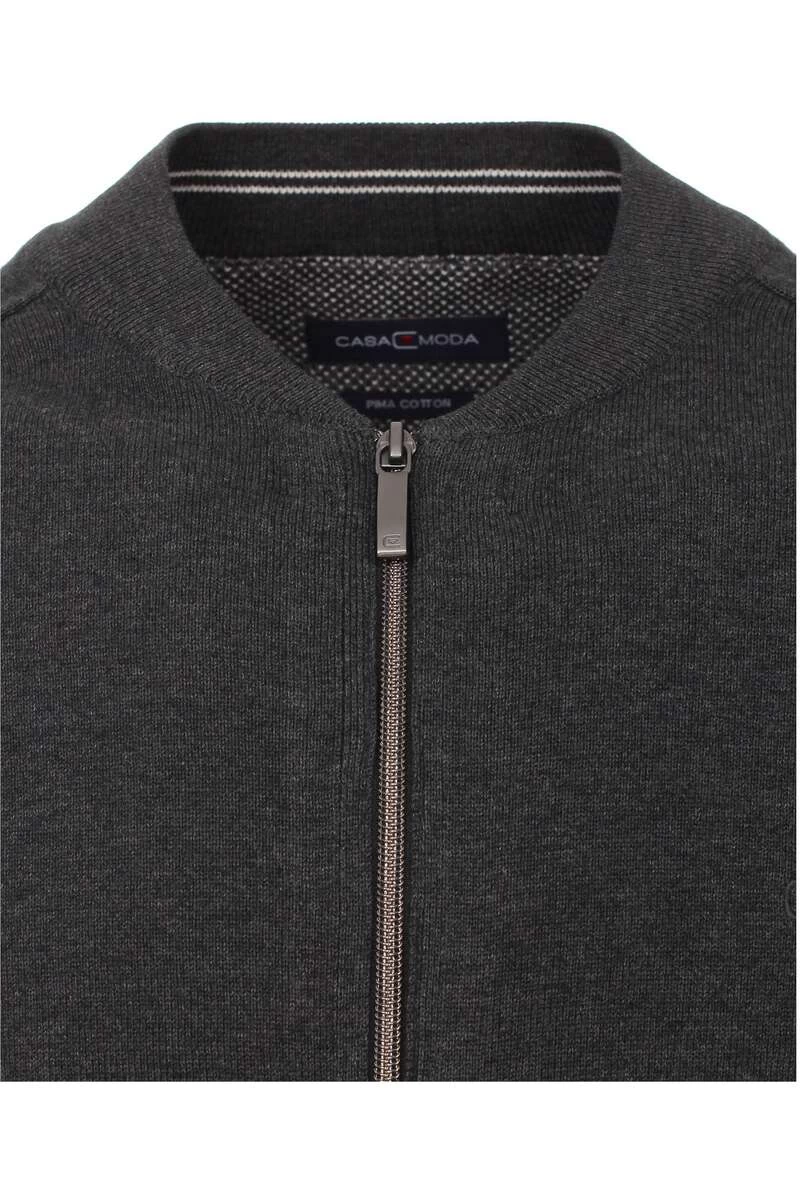 Casa Moda CardiganZip Anthrazit 2 Casa Moda CardiganZip Anthrazit – Bild 2