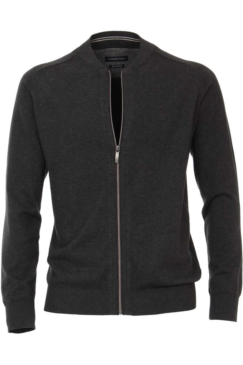Casa Moda CardiganZip Anthrazit 1 Casa Moda CardiganZip Anthrazit