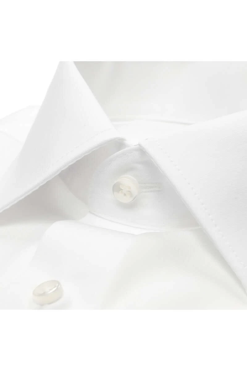 Casa Moda Comfort Fit Hemd Weiss, Einfarbig 2 Casa Moda Comfort Fit Hemd Weiss, Einfarbig – Bild 2