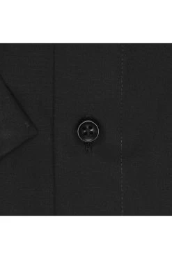 Casa Moda Comfort Fit Hemd Schwarz, Einfarbig -Ho ho ho, Mode in Grün. 008070 800 3 800