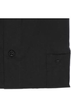 Casa Moda Comfort Fit Hemd Schwarz, Einfarbig -Ho ho ho, Mode in Grün. 008070 800 4 800