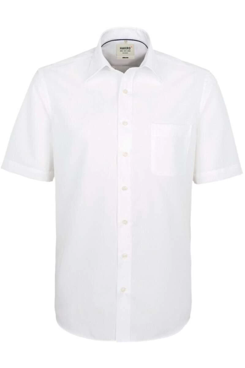 HAKRO Comfort Fit Hemd Weiss, Einfarbig 1 HAKRO Comfort Fit Hemd Weiss, Einfarbig