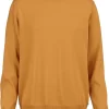 OLYMP Casual Modern Fit Herren Pullover Rundhals Ocker
