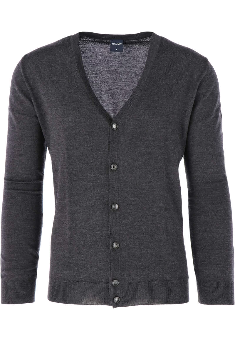 OLYMP Cardigan Graphit 1 OLYMP Cardigan Graphit