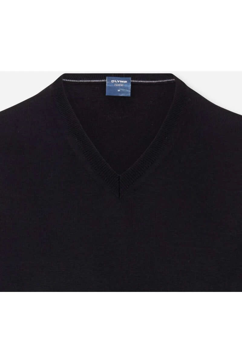 OLYMP Herren Pullunder Schwarz 2 OLYMP Herren Pullunder Schwarz – Bild 2