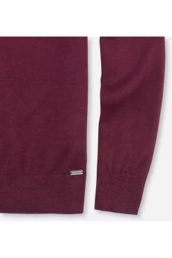 OLYMP Level Five Casual Body Fit Herren Pullover V-Ausschnitt Chianti 9 OLYMP Level Five Casual Body Fit Herren Pullover V-Ausschnitt Chianti -Ho ho ho, Mode in Grün. 0151 10 38 4 800