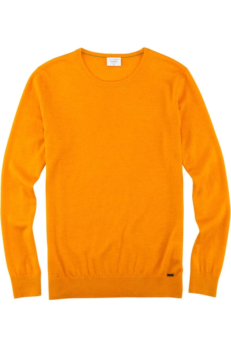 OLYMP Level Five Casual Body Fit Herren Pullover Rundhals Mais 1 OLYMP Level Five Casual Body Fit Herren Pullover Rundhals Mais
