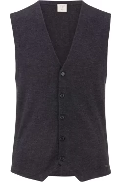 OLYMP Level Five Weste Anthrazit