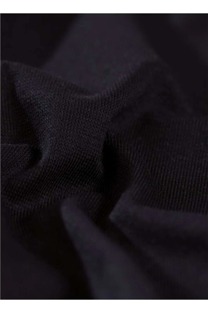 TRIGEMA Slim Fit Herren Rollkragenpullover Schwarz 4 TRIGEMA Slim Fit Herren Rollkragenpullover Schwarz – Bild 4