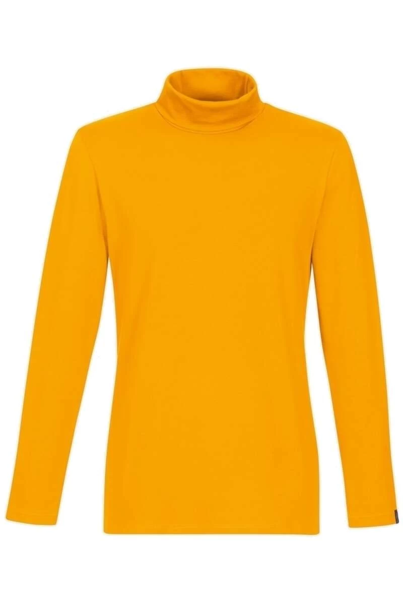 TRIGEMA Slim Fit Herren Rollkragenpullover Orange 1 TRIGEMA Slim Fit Herren Rollkragenpullover Orange