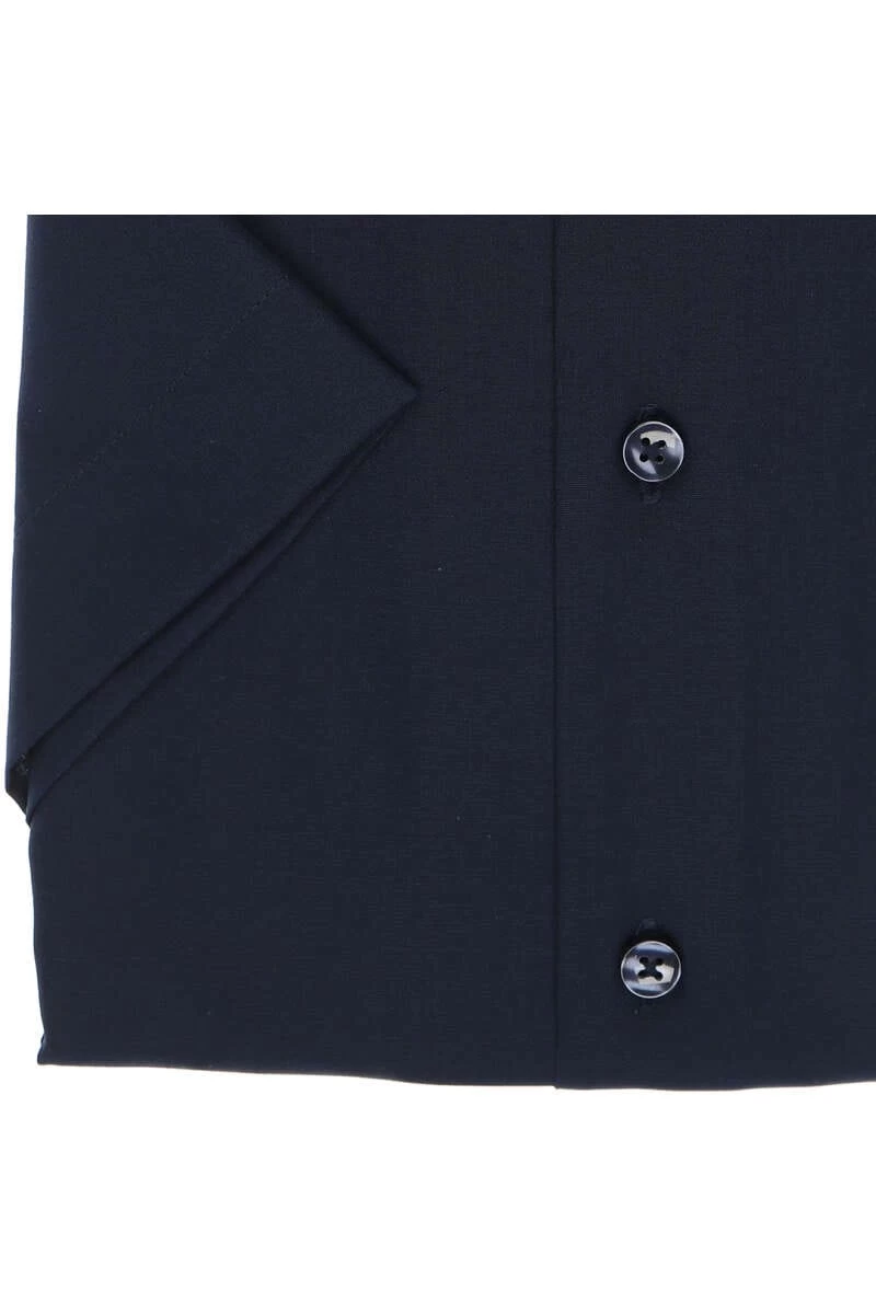 Seidensticker Shaped Hemd Marine, Einfarbig 3 Seidensticker Shaped Hemd Marine, Einfarbig – Bild 3