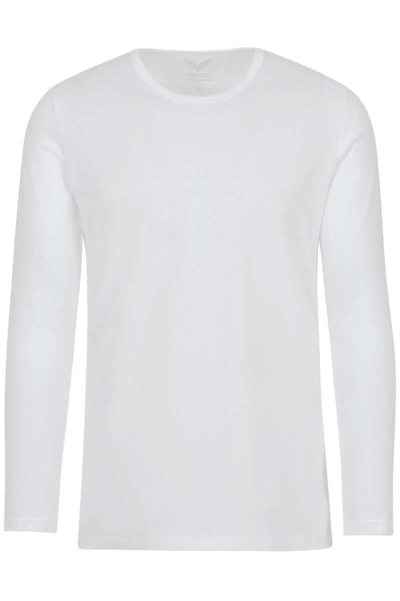 TRIGEMA Longsleeve Weiss 1 TRIGEMA Longsleeve Weiss