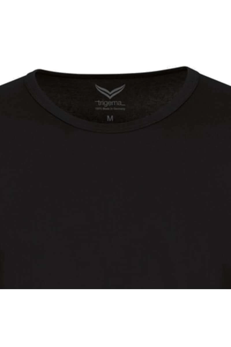 TRIGEMA Longsleeve Schwarz 2 TRIGEMA Longsleeve Schwarz – Bild 2