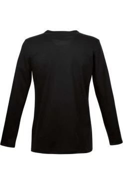 TRIGEMA Longsleeve Schwarz 7 TRIGEMA Longsleeve Schwarz -Ho ho ho, Mode in Grün. 02501 008 9 800