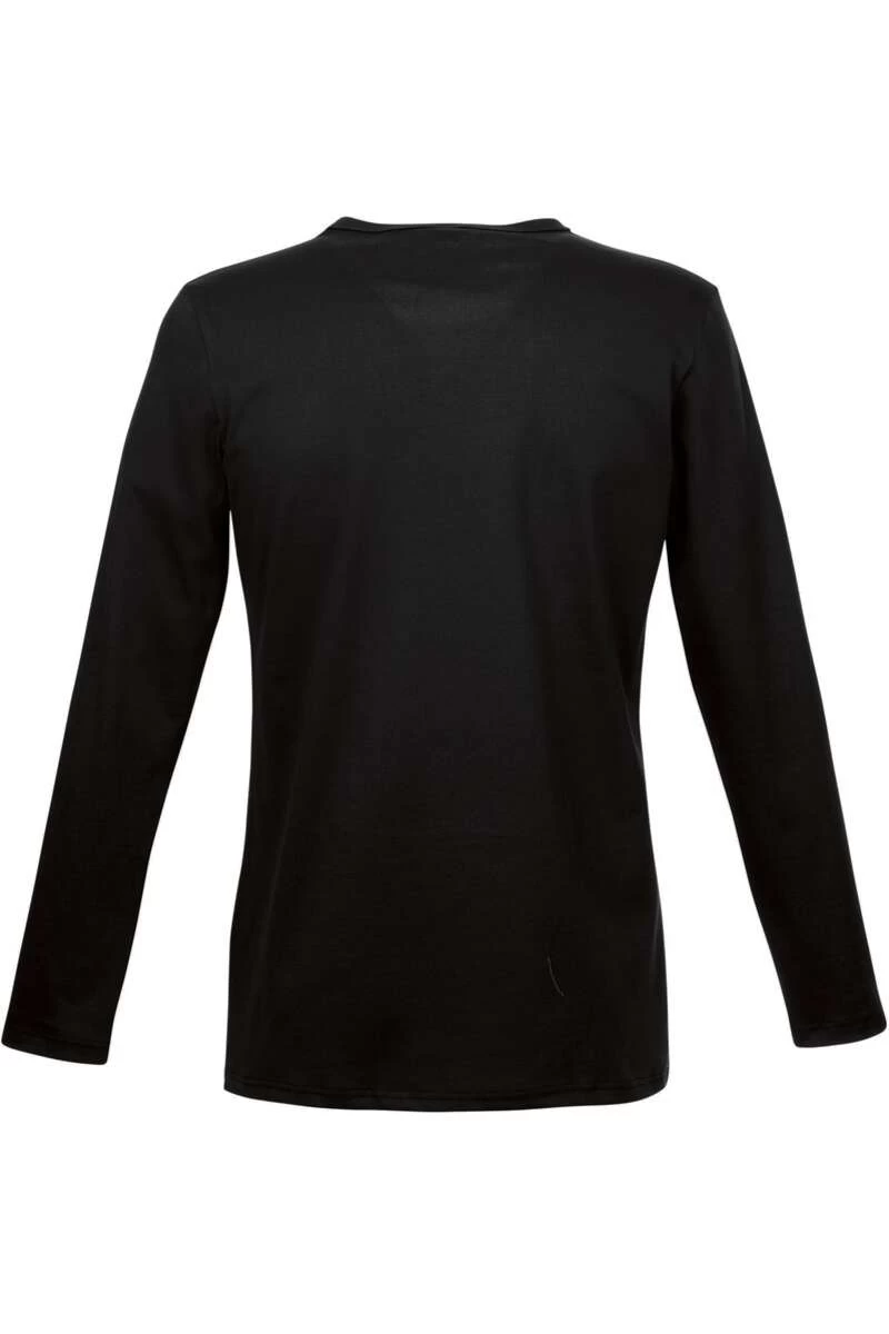 TRIGEMA Longsleeve Schwarz 4 TRIGEMA Longsleeve Schwarz – Bild 4