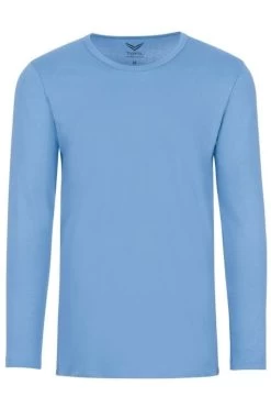 TRIGEMA Longsleeve Eisblau