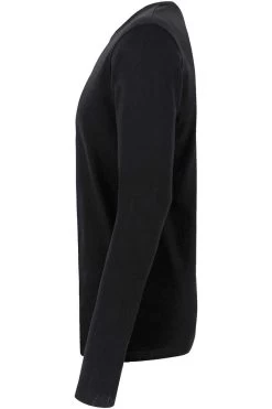 HAKRO 278 Longsleeve Schwarz -Ho ho ho, Mode in Grün. 0278 005 4 800