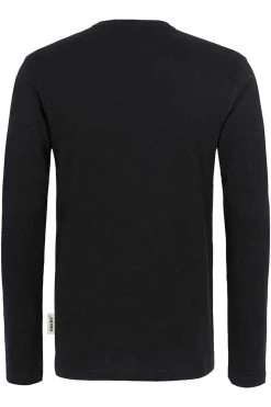 HAKRO 278 Longsleeve Schwarz -Ho ho ho, Mode in Grün. 0278 005 9 800