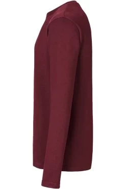 HAKRO 279 Longsleeve Weinrot -Ho ho ho, Mode in Grün. 0279 017 4 800