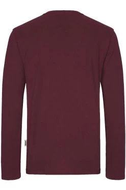 HAKRO 279 Longsleeve Weinrot -Ho ho ho, Mode in Grün. 0279 017 9 800