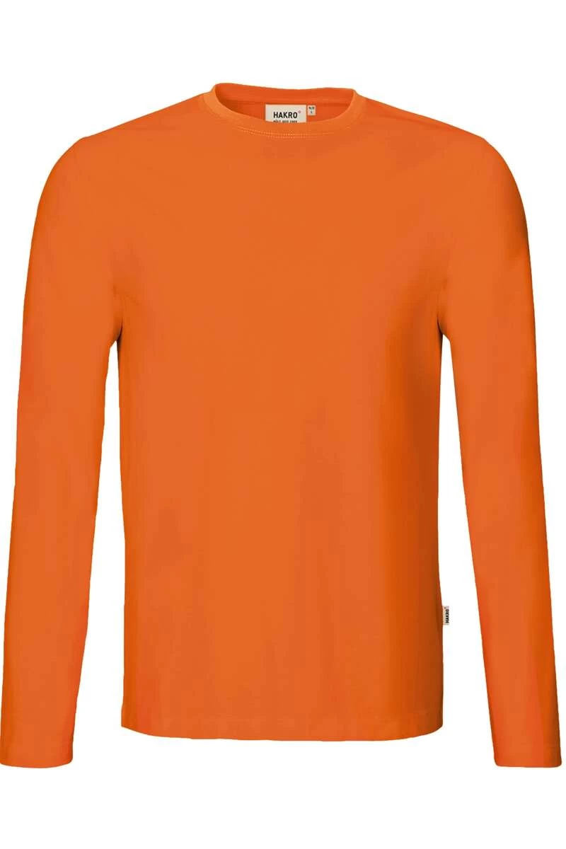 HAKRO 279 Longsleeve Orange 1 HAKRO 279 Longsleeve Orange