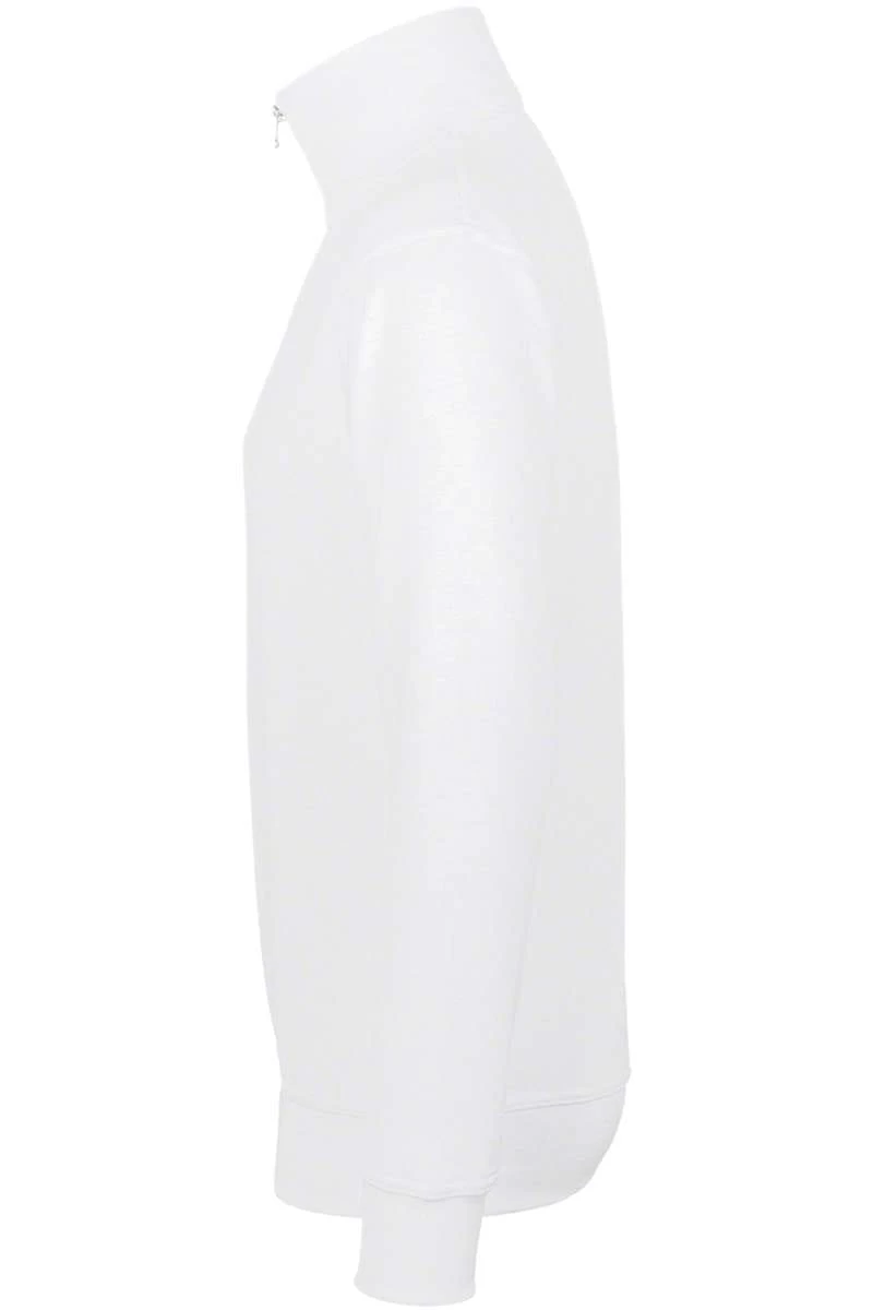 HAKRO 451 Comfort Fit TroyerZip Weiss 2 HAKRO 451 Comfort Fit TroyerZip Weiss – Bild 2