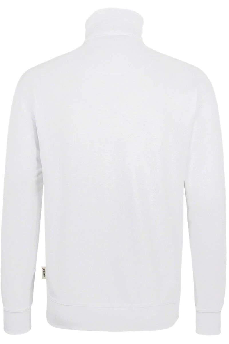 HAKRO 451 Comfort Fit TroyerZip Weiss 3 HAKRO 451 Comfort Fit TroyerZip Weiss – Bild 3