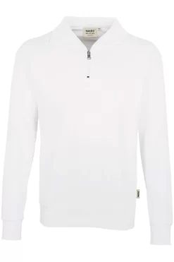 HAKRO 451 Comfort Fit TroyerZip Weiss