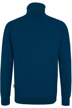 HAKRO 451 Comfort Fit TroyerZip Marine -Ho ho ho, Mode in Grün. 0451 003 3 800