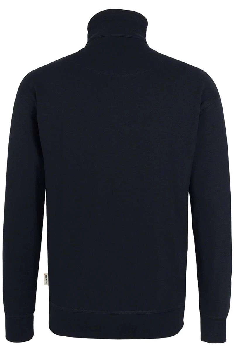 HAKRO 451 Comfort Fit TroyerZip Schwarz 4 HAKRO 451 Comfort Fit TroyerZip Schwarz – Bild 4