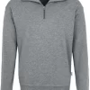 HAKRO 451 Comfort Fit TroyerZip Grau
