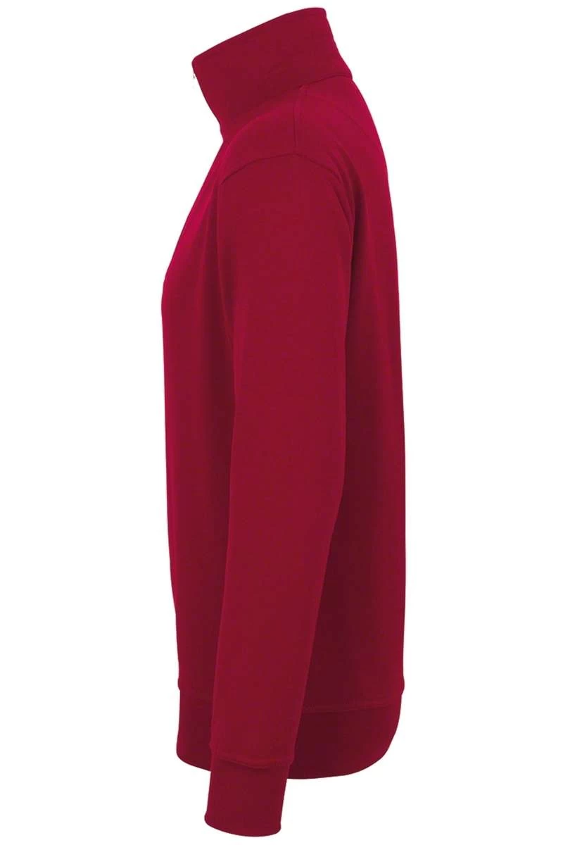 HAKRO 451 Comfort Fit TroyerZip Weinrot 3 HAKRO 451 Comfort Fit TroyerZip Weinrot – Bild 3