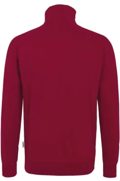 HAKRO 451 Comfort Fit TroyerZip Weinrot 7 HAKRO 451 Comfort Fit TroyerZip Weinrot -Ho ho ho, Mode in Grün. 0451 017 3 800