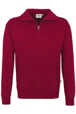 HAKRO 451 Comfort Fit TroyerZip Weinrot