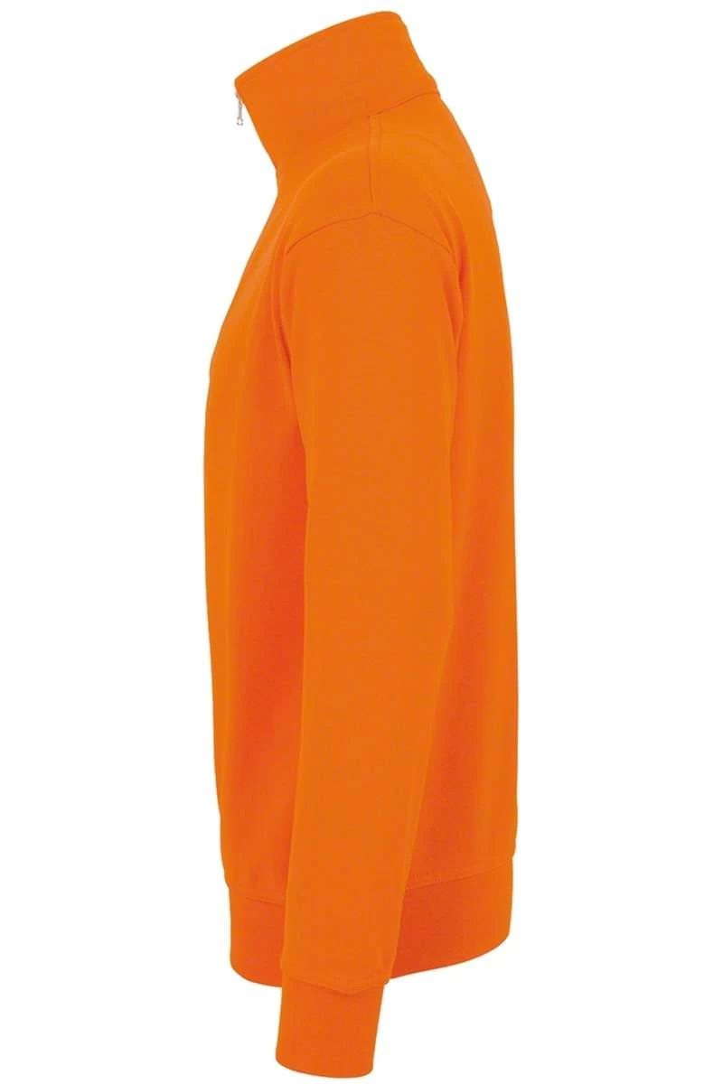 HAKRO 451 Comfort Fit TroyerZip Orange 3 HAKRO 451 Comfort Fit TroyerZip Orange – Bild 3