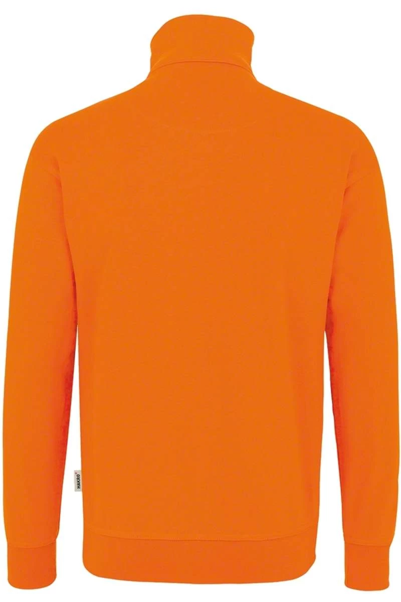 HAKRO 451 Comfort Fit TroyerZip Orange 4 HAKRO 451 Comfort Fit TroyerZip Orange – Bild 4