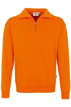 HAKRO 451 Comfort Fit TroyerZip Orange