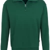 HAKRO 451 Comfort Fit TroyerZip Dunkelgrün