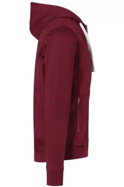 HAKRO Essentials Comfort Fit Sweatjacke Mit Kapuze Weinrot/silber 7 HAKRO Essentials Comfort Fit Sweatjacke Mit Kapuze Weinrot/silber -Ho ho ho, Mode in Grün. 0455 017 4 800