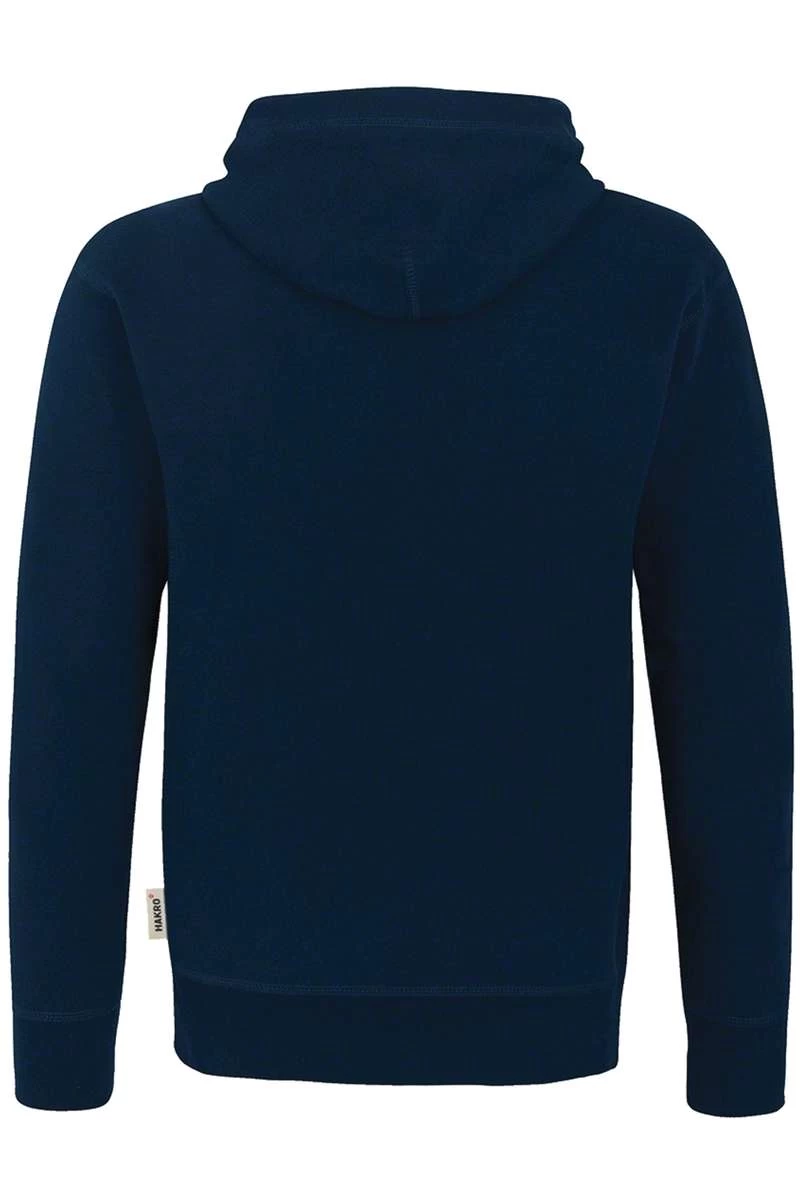 HAKRO Comfort Fit Sweatjacke Mit Kapuze Zip Dunkelblau/silber 3 HAKRO Comfort Fit Sweatjacke Mit Kapuze Zip Dunkelblau/silber – Bild 3