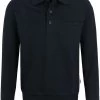 HAKRO 457  Comfort Fit Longsleeve Poloshirt Schwarz, Einfarbig