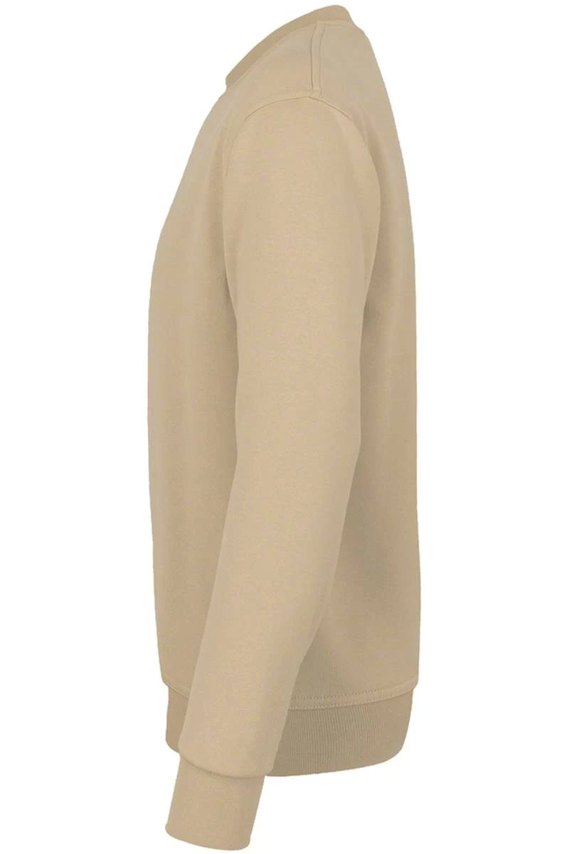 HAKRO 471 Comfort Fit Sweatshirt Rundhals Sand 2 HAKRO 471 Comfort Fit Sweatshirt Rundhals Sand – Bild 2