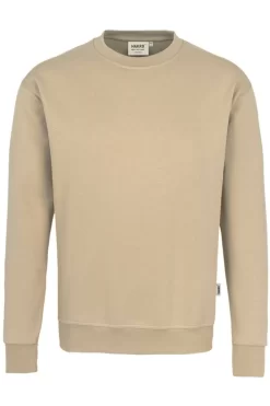 HAKRO 471 Comfort Fit Sweatshirt Rundhals Sand