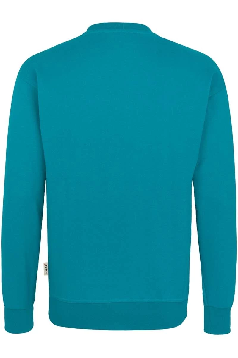 HAKRO 471 Comfort Fit Sweatshirt Rundhals Smaragd 3 HAKRO 471 Comfort Fit Sweatshirt Rundhals Smaragd – Bild 3