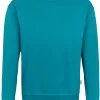 HAKRO 471 Comfort Fit Sweatshirt Rundhals Smaragd