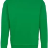 HAKRO 471 Comfort Fit Sweatshirt Rundhals Grün