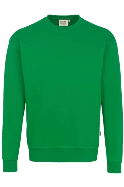 HAKRO 471 Comfort Fit Sweatshirt Rundhals Grün