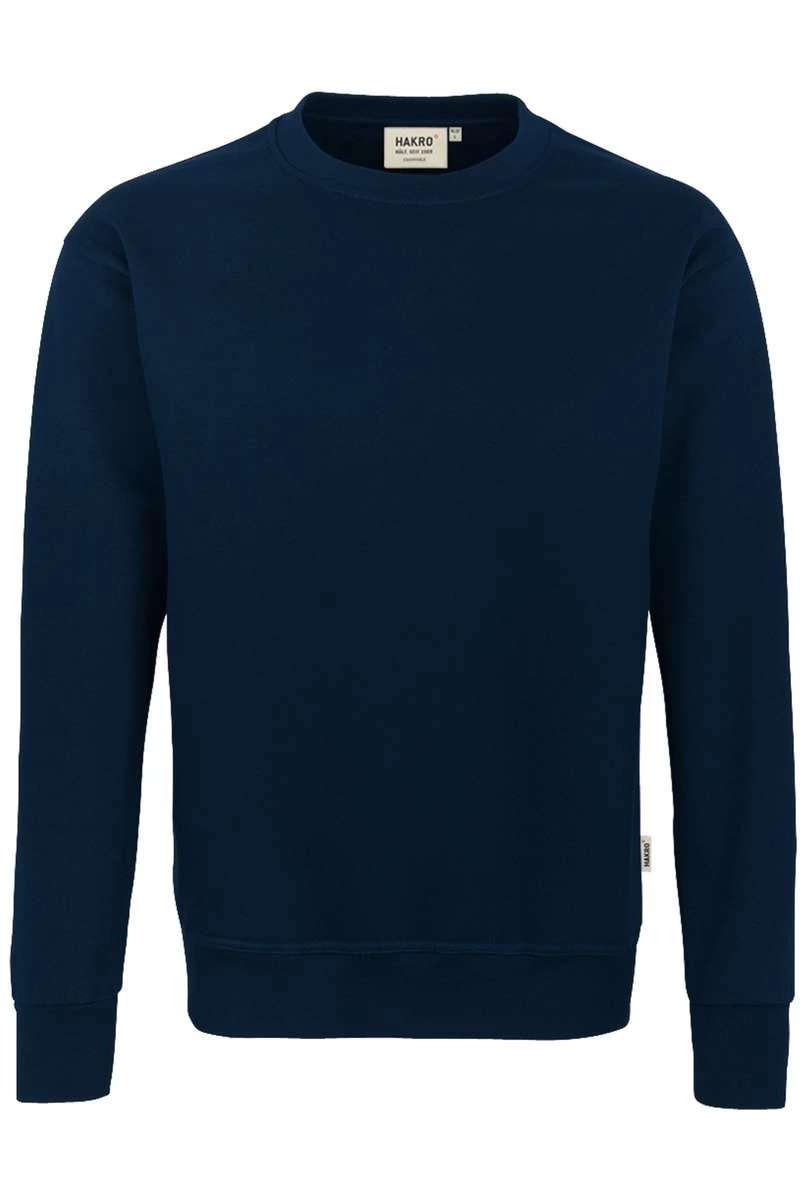 HAKRO 471 Comfort Fit Sweatshirt Rundhals Nachtblau 1 HAKRO 471 Comfort Fit Sweatshirt Rundhals Nachtblau