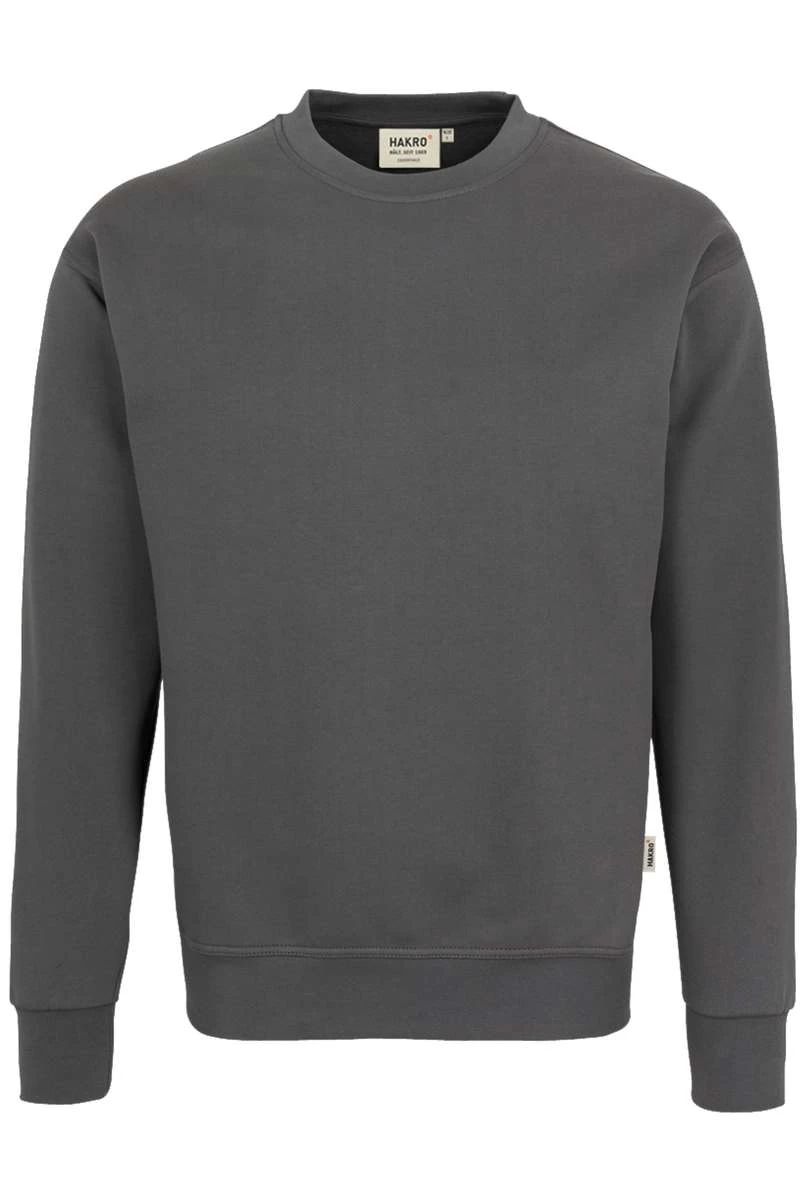 HAKRO 471 Comfort Fit Sweatshirt Rundhals Graphit 1 HAKRO 471 Comfort Fit Sweatshirt Rundhals Graphit