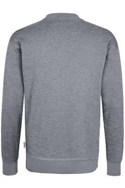 HAKRO 475 Comfort Fit Sweatshirt Rundhals Grau -Ho ho ho, Mode in Grün. 0475 015 3 800